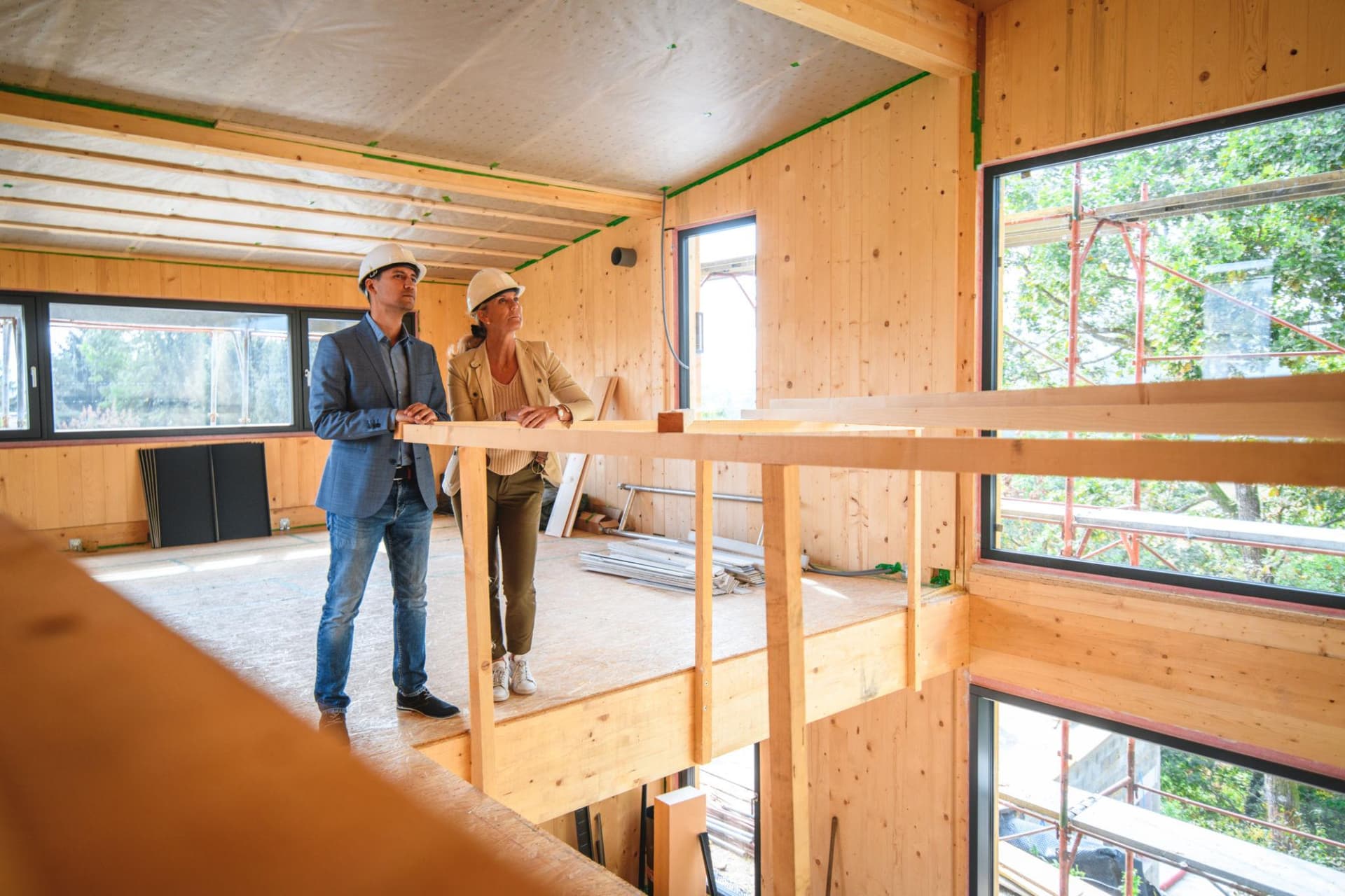 Commercial construction and engineering team