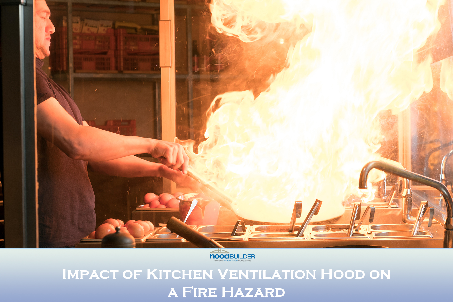 Impact of Kitchen Ventilation Hood on a Fire Hazard